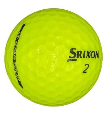 Balles de golf Srixon q star tour jaune