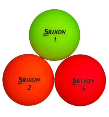 Srixon soft feel brite matte Golf Balls