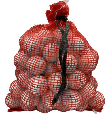 Golf Balls stored in one bag