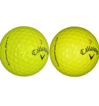 Callaway Chrome Soft Mix Yellow