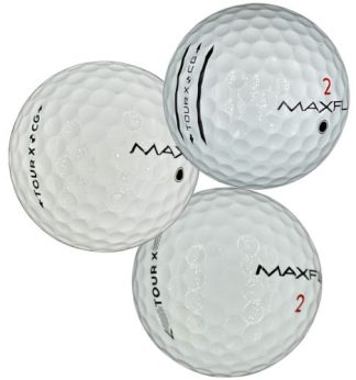 maxfli-tour-x-white-golf-ball-on-white-background