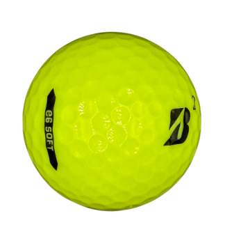 Bridgestone e6 Soft Yellow- 1 Dozen