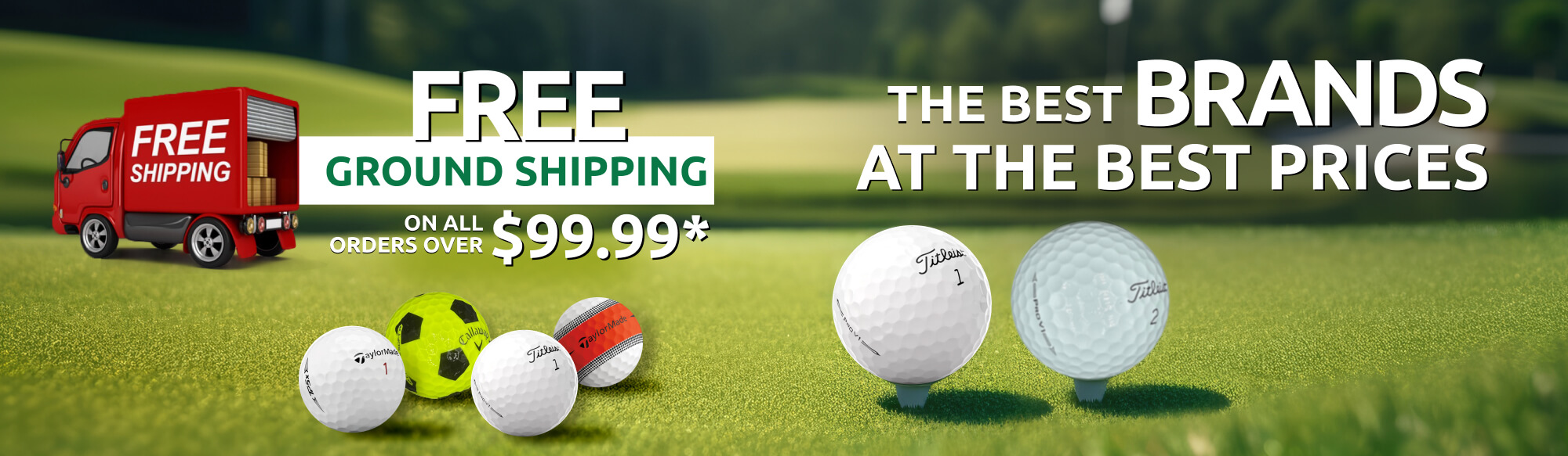 Golfballs Free shipping