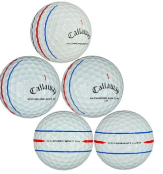 Callaway Chrome Soft Mix Triple Track & 360